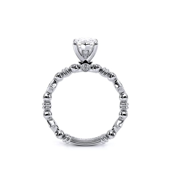 Renaissance Solitaire Engagement Ring Image 4 The Diamond Ring Co San Jose, CA