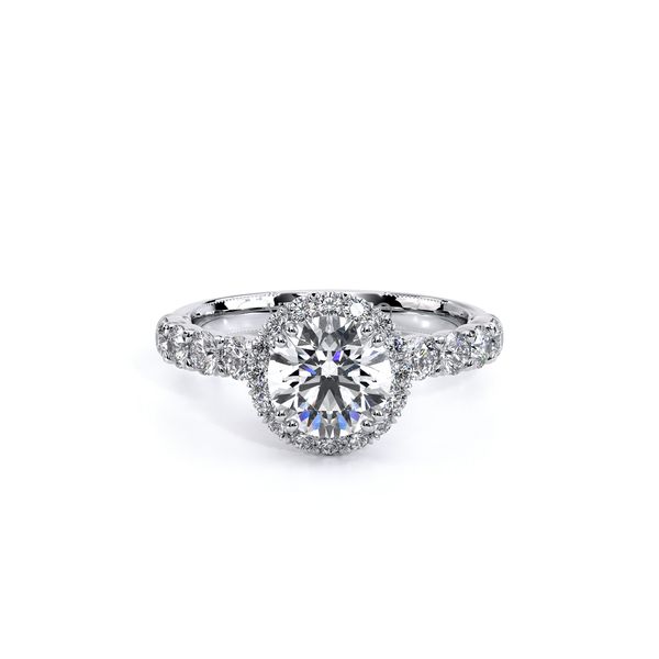 Renaissance Halo Engagement Ring Image 2 Hannoush Jewelers, Inc. Albany, NY