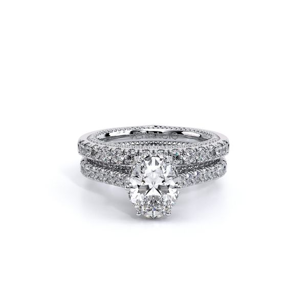 Couture Pave Engagement Ring Image 5 SVS Fine Jewelry Oceanside, NY