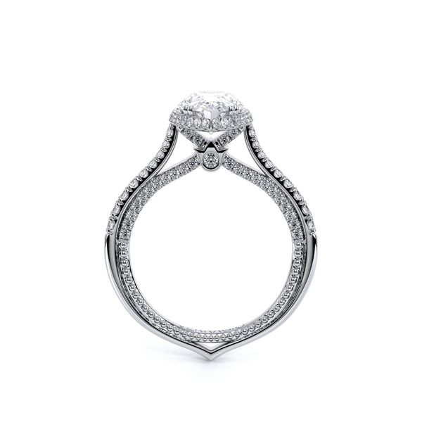 Couture Halo Engagement Ring Image 4 SVS Fine Jewelry Oceanside, NY
