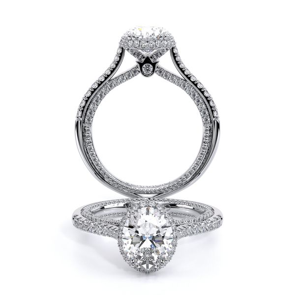 Couture Halo Engagement Ring Alexander Fine Jewelers Fort Gratiot, MI