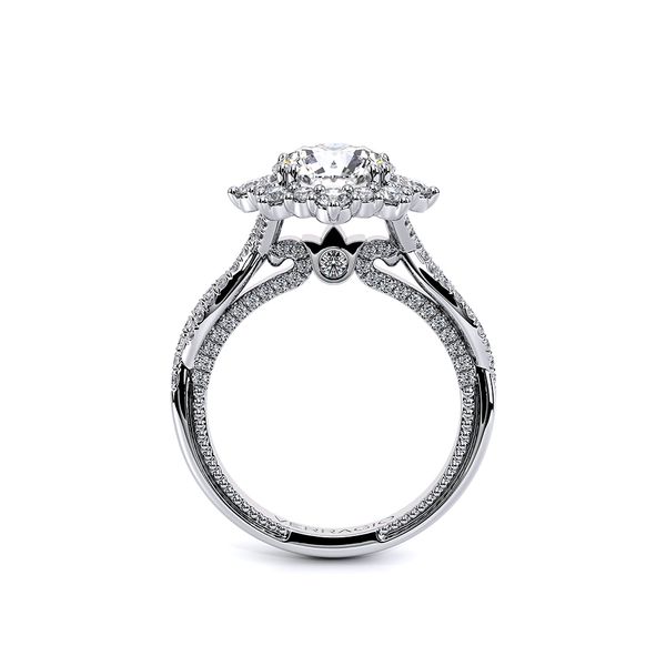 Couture Halo Engagement Ring Image 4 The Diamond Ring Co San Jose, CA