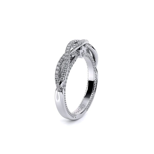 Eterna Halo Wedding Ring Image 3 Cottage Hill Diamonds Elmhurst, IL