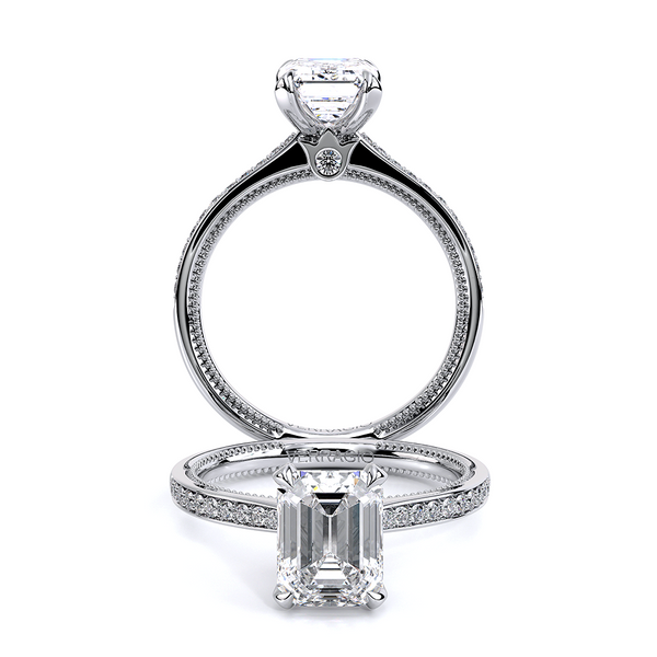 Renaissance Solitaire Engagement Ring The Diamond Ring Co San Jose, CA