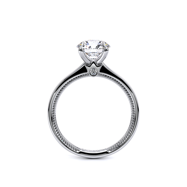 Renaissance Solitaire Engagement Ring Image 4 SVS Fine Jewelry Oceanside, NY