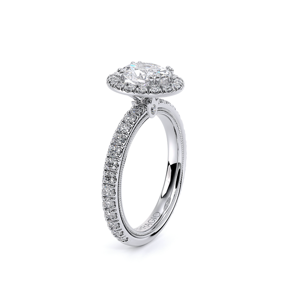 Tradition Pave Engagement Ring Image 3 SVS Fine Jewelry Oceanside, NY