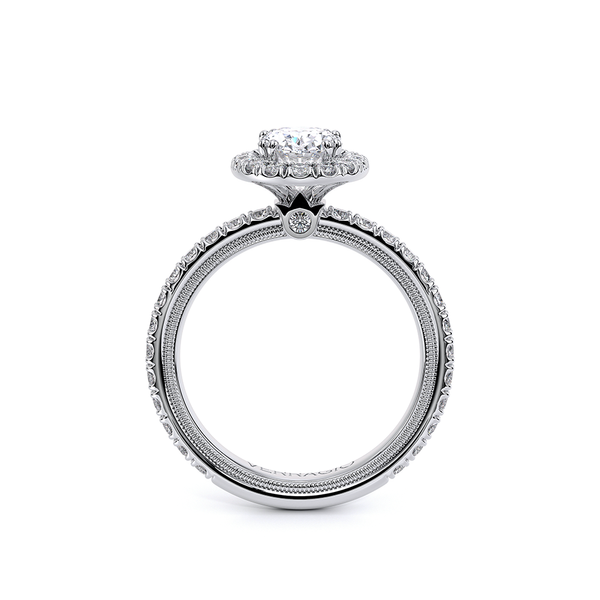 Tradition Pave Engagement Ring Image 4 SVS Fine Jewelry Oceanside, NY