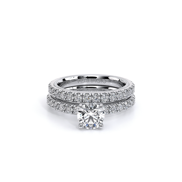 Tradition Pave Engagement Ring Image 5 SVS Fine Jewelry Oceanside, NY