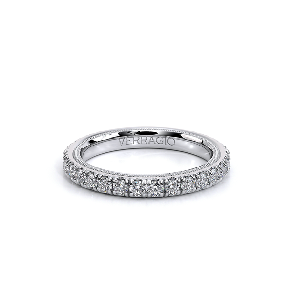 Tradition Pave Wedding Ring Image 2 SVS Fine Jewelry Oceanside, NY