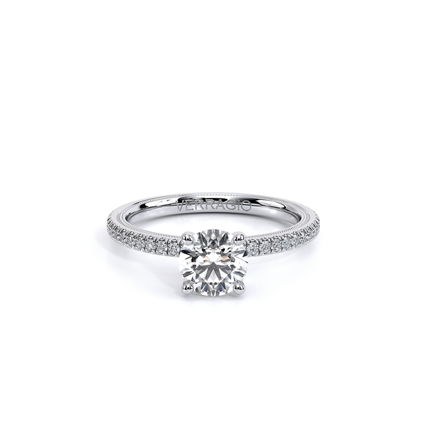Tradition Pave Engagement Ring Image 2 Hannoush Jewelers, Inc. Albany, NY