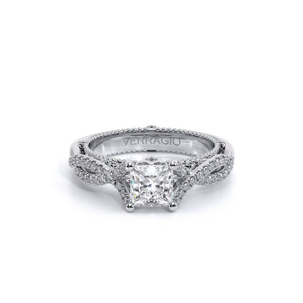 Venetian Vintage Engagement Ring Image 2 SVS Fine Jewelry Oceanside, NY