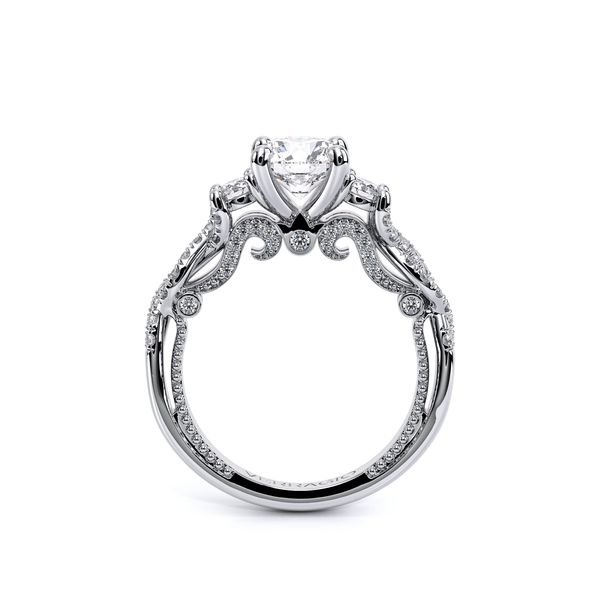 Insignia Three Stone Engagement Ring Image 3 Hannoush Jewelers, Inc. Albany, NY