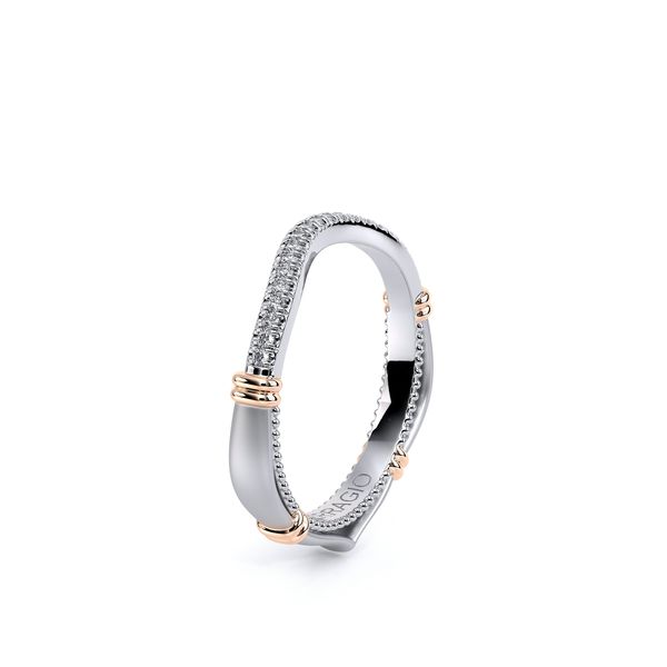 Eterna Curved Wedding Ring Image 3 SVS Fine Jewelry Oceanside, NY