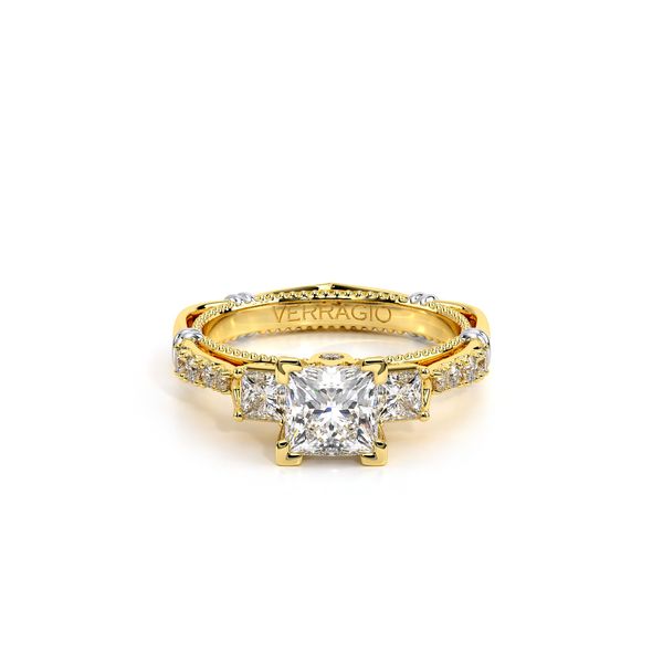 Parisian Three Stone Engagement Ring Image 2 SVS Fine Jewelry Oceanside, NY