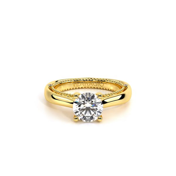 Venetian Solitaire Engagement Ring Image 2 Hannoush Jewelers, Inc. Albany, NY
