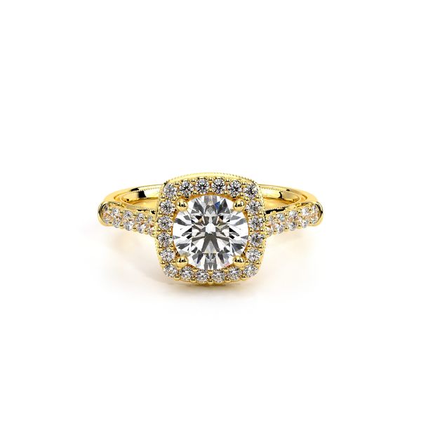 Renaissance Halo Engagement Ring Image 2 SVS Fine Jewelry Oceanside, NY