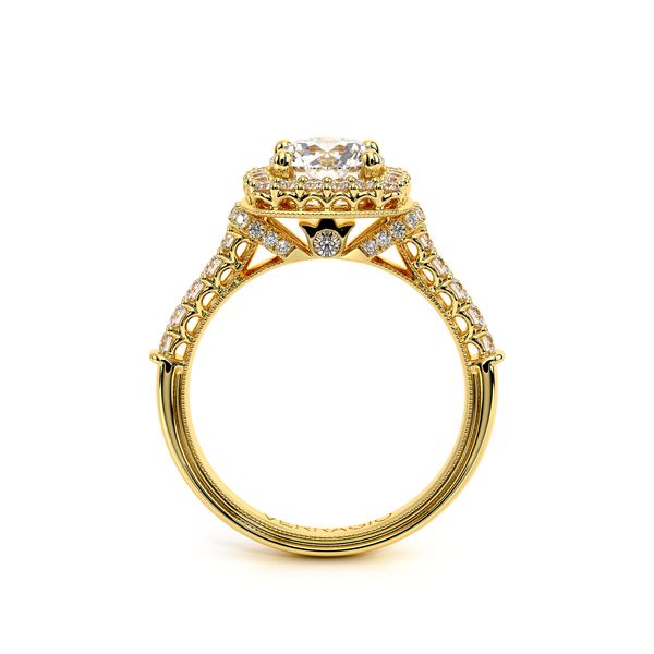 Renaissance Halo Engagement Ring Image 4 Alexander Fine Jewelers Fort Gratiot, MI