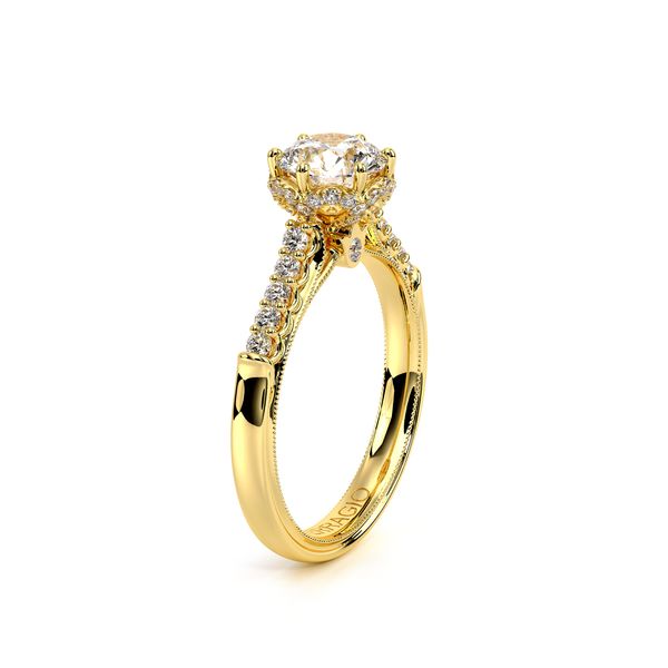 Renaissance Pave Engagement Ring Image 2 Hannoush Jewelers, Inc. Albany, NY