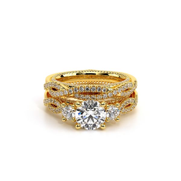 Couture Three Stone Engagement Ring Image 5 Hannoush Jewelers, Inc. Albany, NY