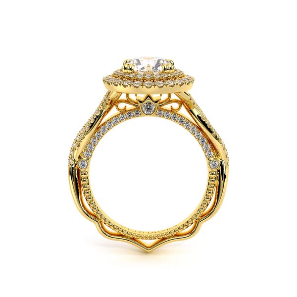Venetian Halo Engagement Ring Image 4 Hannoush Jewelers, Inc. Albany, NY
