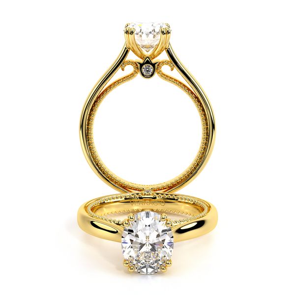 Couture Solitaire Engagement Ring Hannoush Jewelers, Inc. Albany, NY