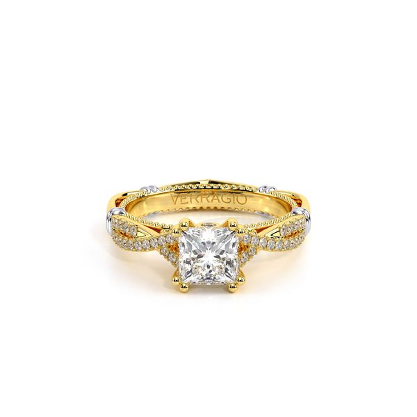 Parisian Pave Engagement Ring Image 2 SVS Fine Jewelry Oceanside, NY