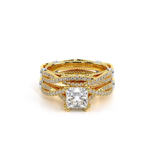Parisian Pave Engagement Ring Image 5 SVS Fine Jewelry Oceanside, NY