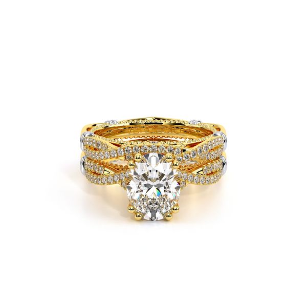 Parisian Vintage Engagement Ring Image 5 SVS Fine Jewelry Oceanside, NY