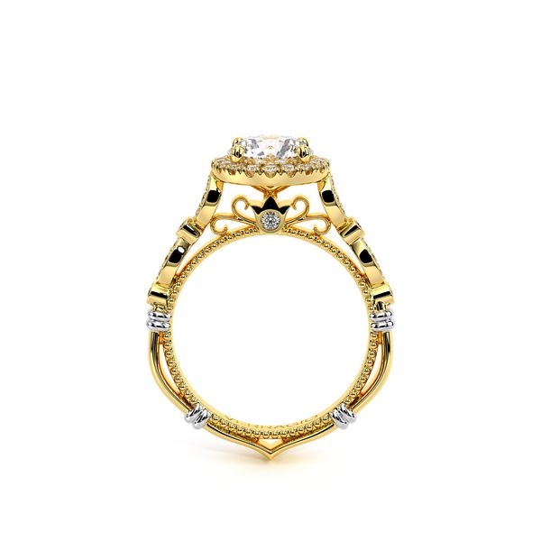 Parisian Halo Engagement Ring Image 4 SVS Fine Jewelry Oceanside, NY
