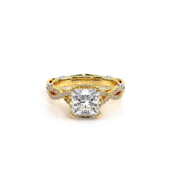 Parisian Halo Engagement Ring Image 2 SVS Fine Jewelry Oceanside, NY