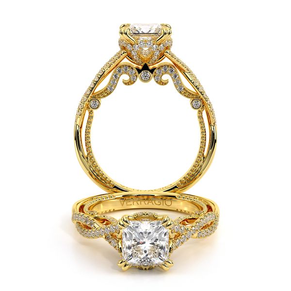 Insignia Pave Engagement Ring SVS Fine Jewelry Oceanside, NY