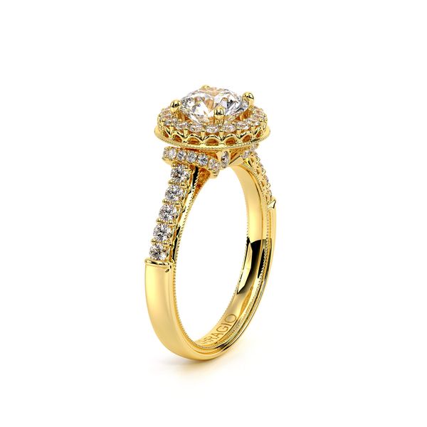 Renaissance Halo Engagement Ring Image 3 Alexander Fine Jewelers Fort Gratiot, MI