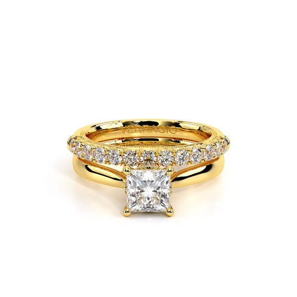 Renaissance Solitaire Engagement Ring Image 5 The Diamond Ring Co San Jose, CA