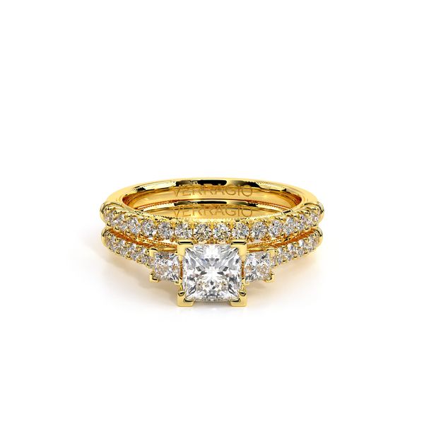 Renaissance Three Stone Engagement Ring Image 5 Hannoush Jewelers, Inc. Albany, NY