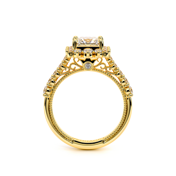 Venetian Halo Engagement Ring Image 4 Cottage Hill Diamonds Elmhurst, IL