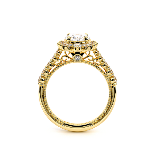 Venetian Halo Engagement Ring Image 4 The Diamond Ring Co San Jose, CA
