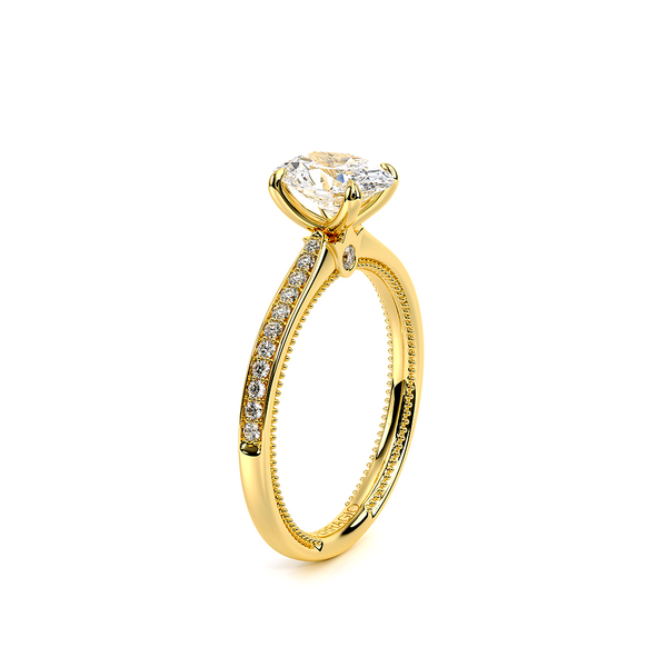 Renaissance Solitaire Engagement Ring Image 3 The Diamond Ring Co San Jose, CA