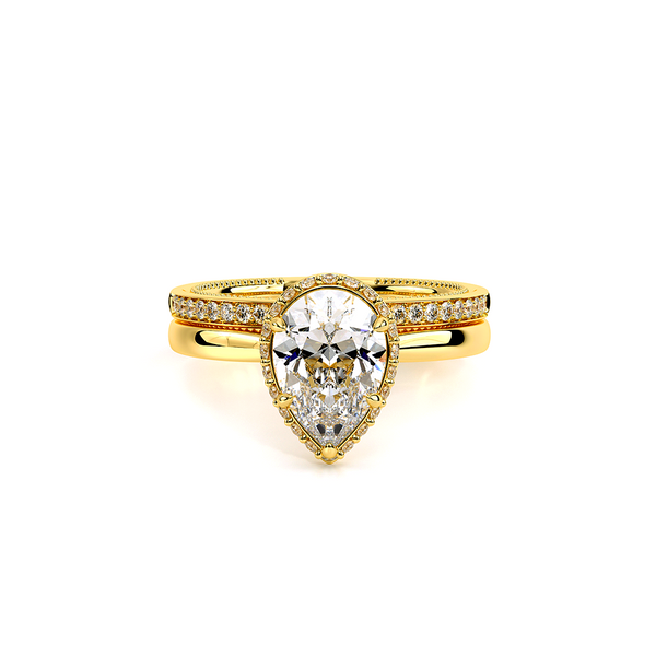 Renaissance Solitaire Engagement Ring Image 5 The Diamond Ring Co San Jose, CA