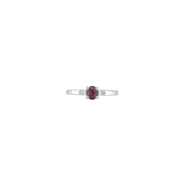 14KW Ruby & Diamond Ring Waddington Jewelers Bowling Green, OH