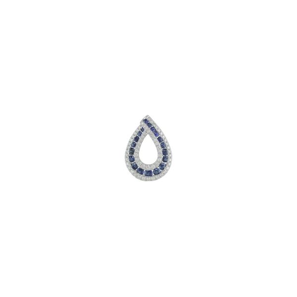 14KW Sapphire & Diamond Pendant Waddington Jewelers Bowling Green, OH