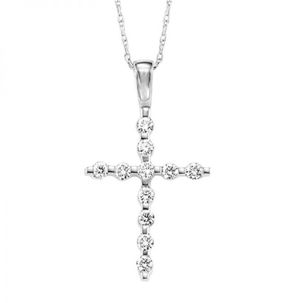 Diamond Cross Pendant