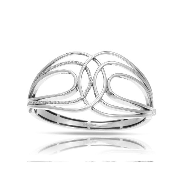 Onda Silver Open-Style Bracelet