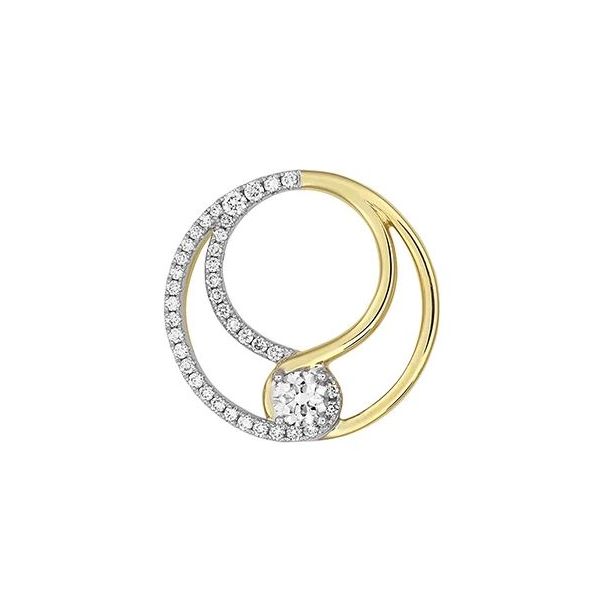 0.75ctw Lab Grown Diamond Round Fashion Pendant